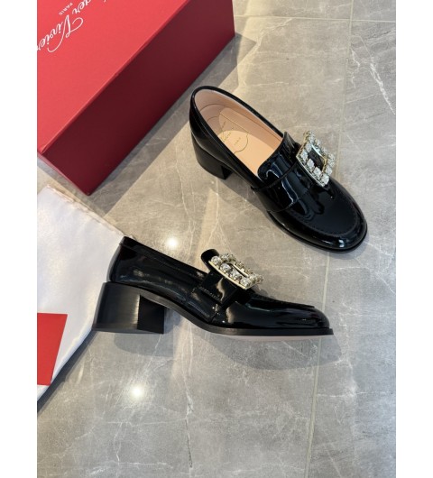 로저비비에 ROGER VIVIER 비브 레인저 버클 로퍼 B12565311I SIZE 35~39 @ 굽 5.5cm ☆☆☆☆☆