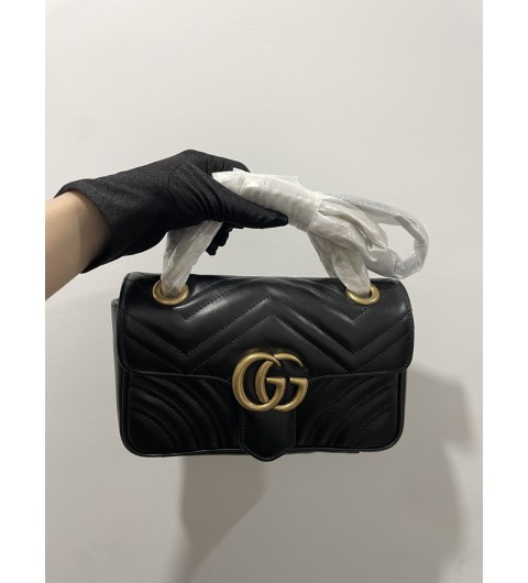 구찌 GUCCI 마몬트 마틀라세 미니 숄더백 블랙 446744 DTDIT 1000 ☆☆☆☆☆ #vvip공장