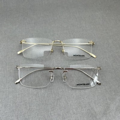 몽블랑 MONTBLANC 실버/골드 무테 안경 안경테 MB0241O SIZE 54-19-145 ☆☆☆☆☆ #vvip공장