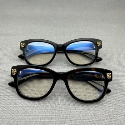 까르띠에 Cartier 아이웨어 팬서 장식 직사각 프레임 안경 안경테 CT0373O SIZE 51-18-145 ☆☆☆☆☆ #vvip공장