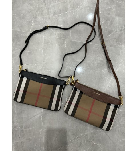 버버리 BURBERRY 뉴페이톤 캔버스 체크 크로스백 39753741 80201771 SIZE 25*16cm ☆☆☆☆☆ #vvip공장