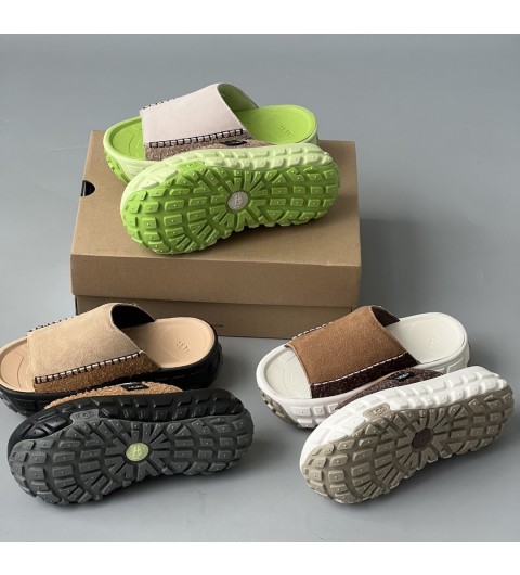 UGG 플랫폼 스웨이드 뮬 (벤처 데이즈 슬라이드) SIZE 35~39 @ 굽 6cm ☆☆☆☆☆