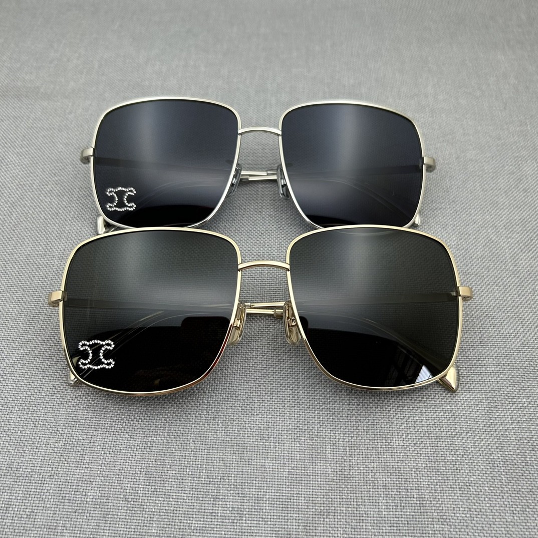 셀린느 CELINE 24SS 트리오페 라인스톤 01 선글라스 안경 안경테 2컬러 CL40285U SIZE 59-16-145 ☆☆☆☆☆ #vvip공장