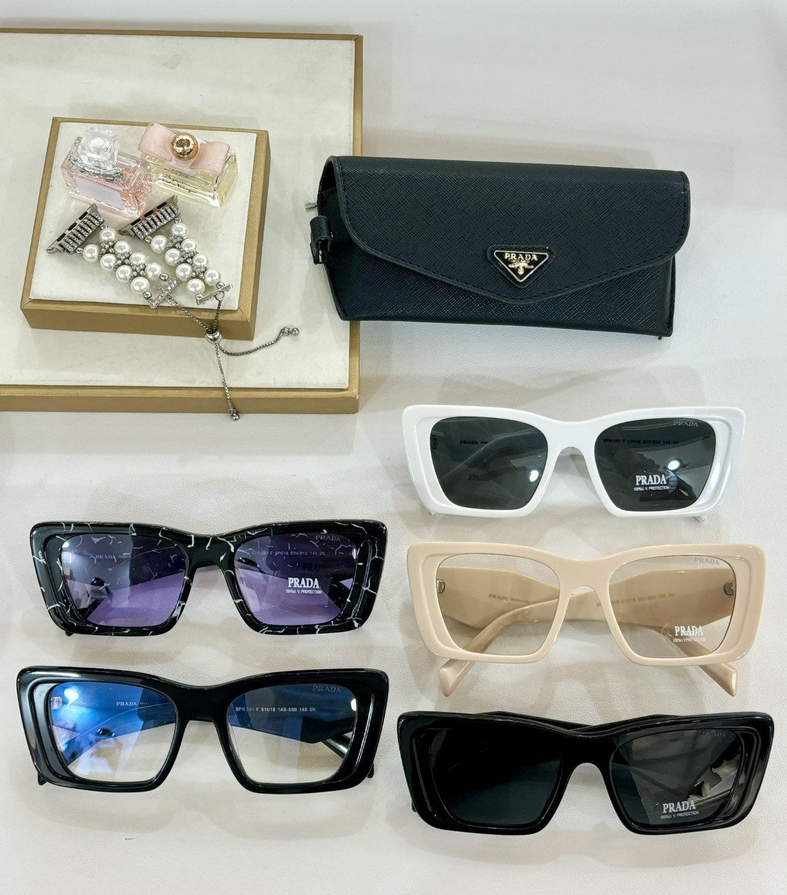 프라다 PRADA 선글라스 안경 안경테 SPR08WF [사이즈] 55-19-145