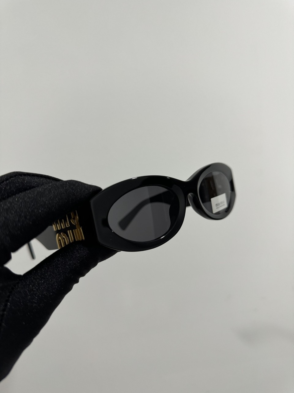 미우미우 로고 아세테이트 글림스 선글라스 안경 안경테 여행용 아이웨어 SMU11W [사이즈] 54-21-135mm #vvip공장