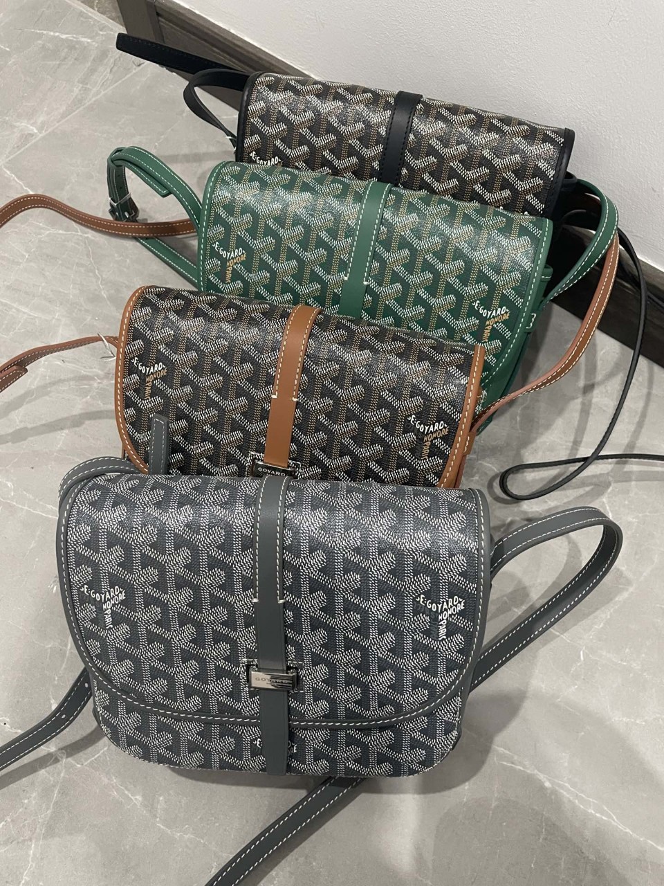 고야드 GOYARD 벨베데르 PM 크로스백 #vvip공장