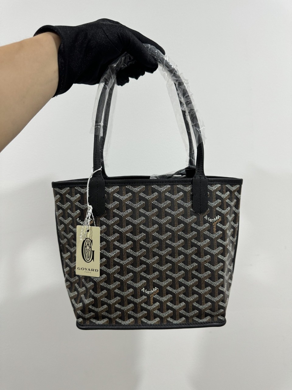 고야드 GOYARD 미니앙쥬 앙주백 블랙 양면 토트백 AMAANJOU MINI [사이즈] 20x10cm #vvip공장