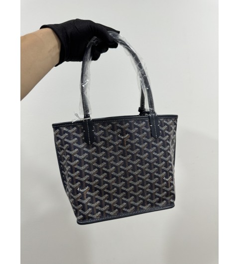 고야드 GOYARD 미니앙쥬 앙주백 네이비 양면 토트백 AMAANJOU MINI [사이즈] 20x10cm #vvip공장