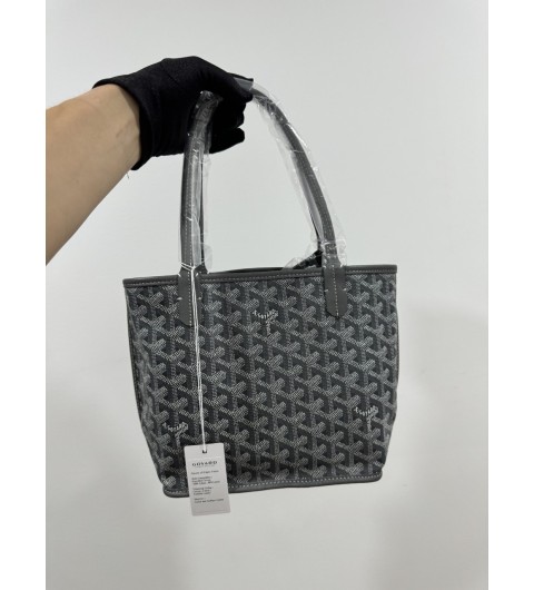 고야드 GOYARD 미니앙쥬 앙주백 그레이 양면 토트백 AMAANJOU MINI [사이즈] 20x10cm #vvip공장