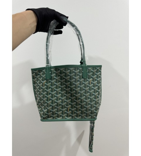 고야드 GOYARD 미니앙쥬 앙주백 그린 양면 토트백 AMAANJOU MINI [사이즈] 20x10cm #vvip공장