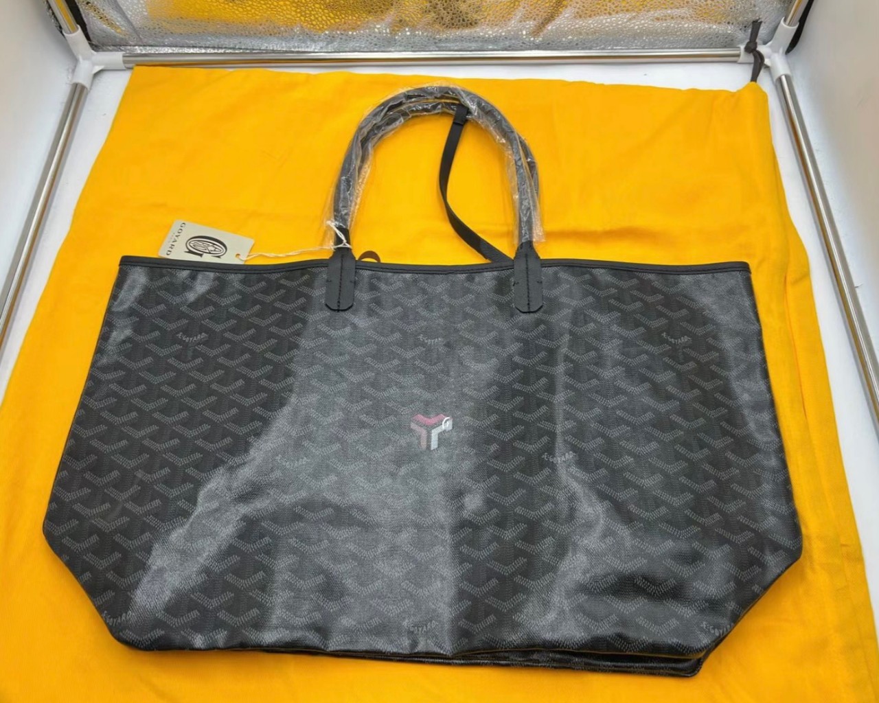 고야드 생루이백 PM GM 숄더 쇼퍼백 제트블랙 [사이즈] PM 47x27x16cm, GM 57x33x16cm