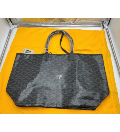 고야드 생루이백 PM GM 숄더 쇼퍼백 제트블랙 [사이즈] PM 47x27x16cm, GM 57x33x16cm