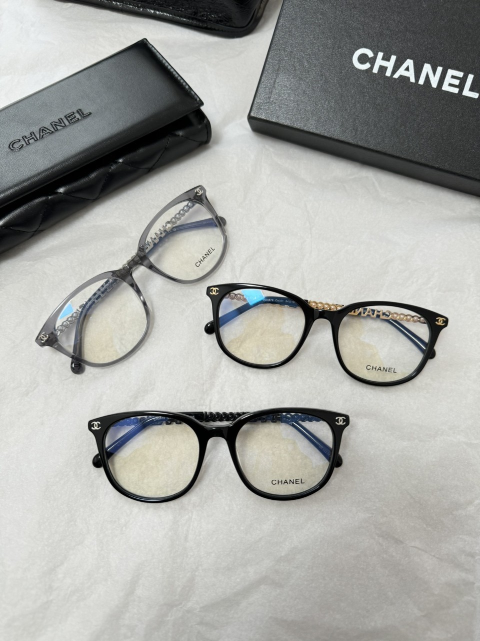 샤넬안경 여성 명품 안경테 3컬러 CH0879 54-19-145mm #vvip공장