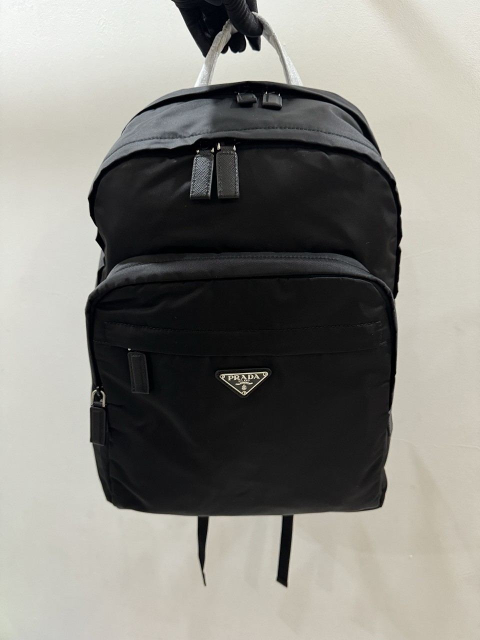 프라다 리나일론 AND 사피아노 LEATHER BACKPACK 2VZ048 2DMG FO00 44x20x31cm #vvip공장