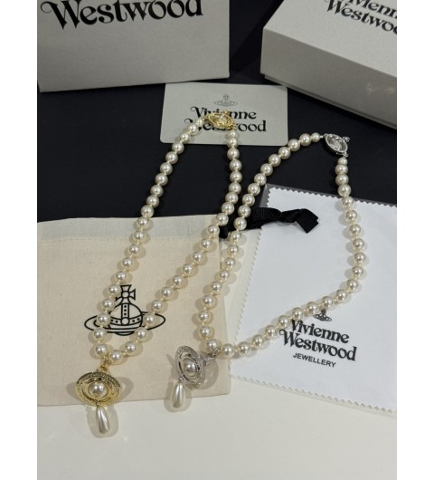 비비안웨스트우드 VIVIENNE WESTWOOD 진주 목걸이