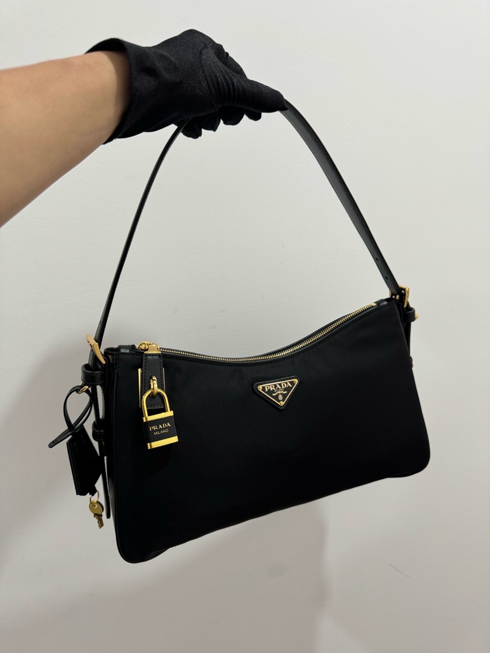 프라다 25SS 가방 1BC232ODO2C8Q Black 19.5x34x10cm #vvip공장