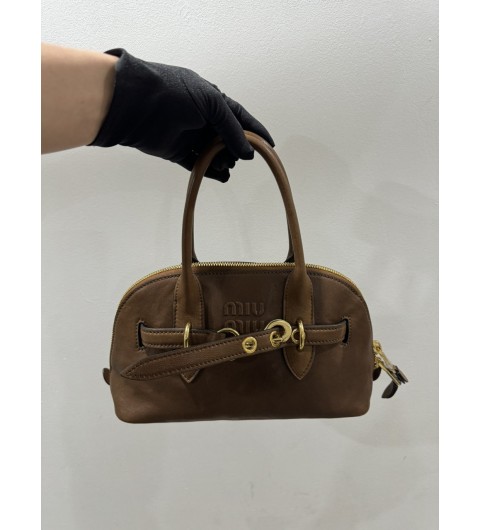 미우미우 아벤추어 나파 가죽 탑 핸들 백 5BB169 2BBL F0316 V OOO 28x16.5x10cm #vvip공장