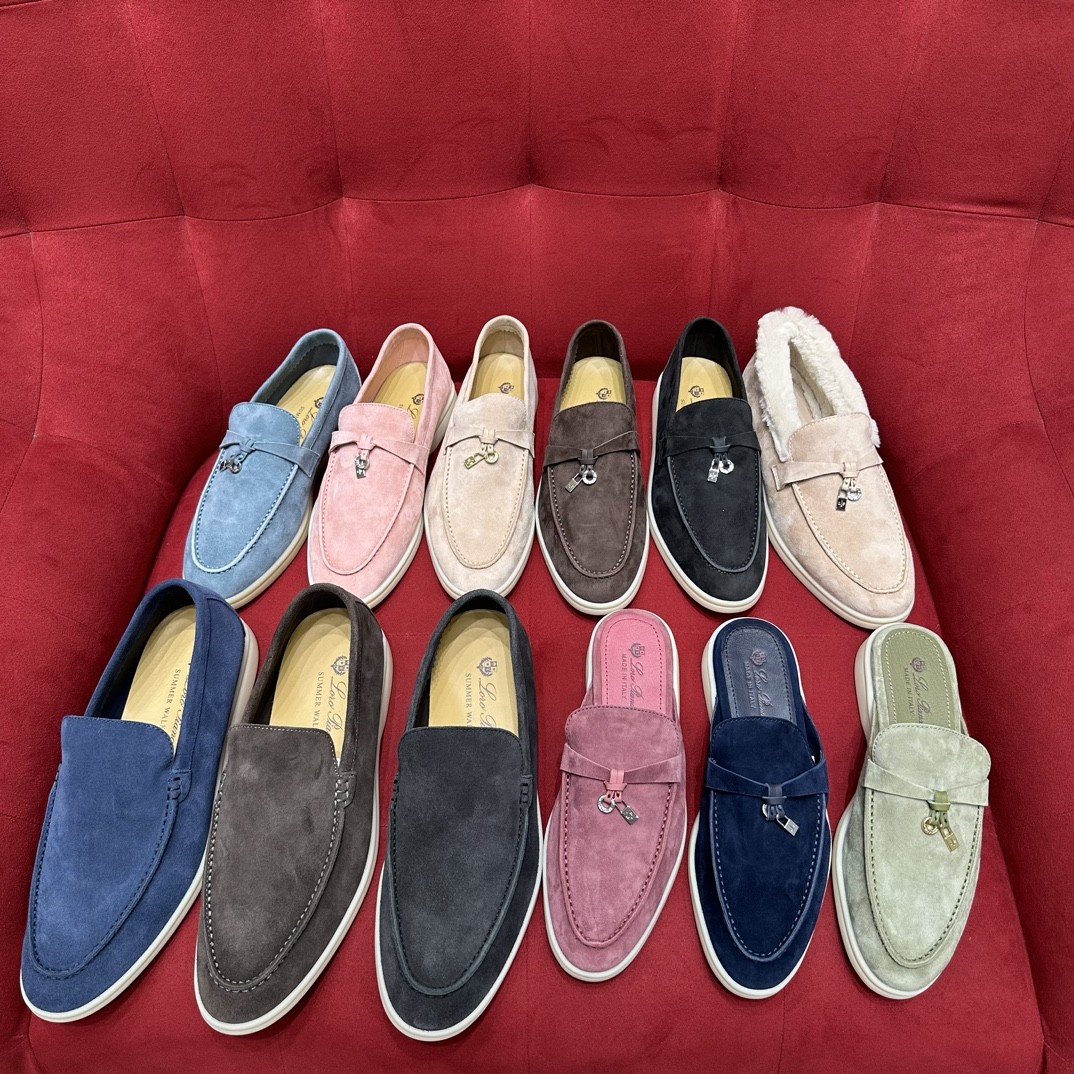 로로피아나 Loro Piana 썸머워크 스웨이드 로퍼 #폭스샵