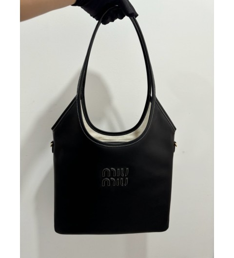 미우미우 5BG231 아이비 레더 숄더백 2DDJ F0002 42x35x6cm #브이브이아이피공장