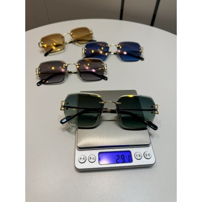 Cartier 클래식 C 드 까르띠에 모티프 선글라스 안경 안경테 CT0330S 002 58-16-145