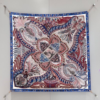 에르메스 HERMES 실크 스카프 90x90cm 100% 실크