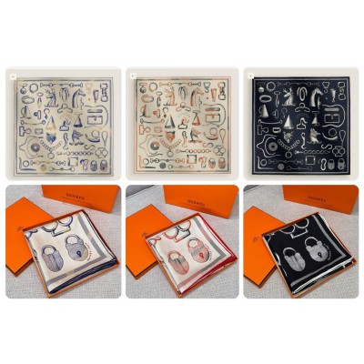 에르메스 HERMES 2025 실크 스카프 90x90cm 100% 실크