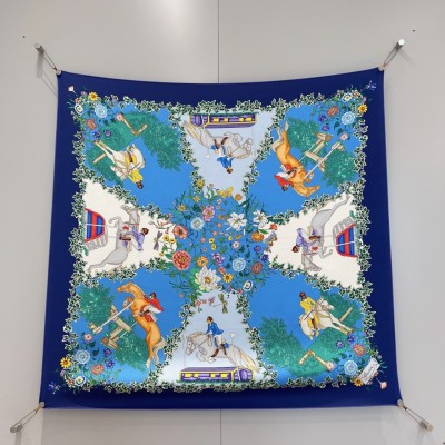 구찌 GUCCI 실크 스카프 90x90cm 100% 실크