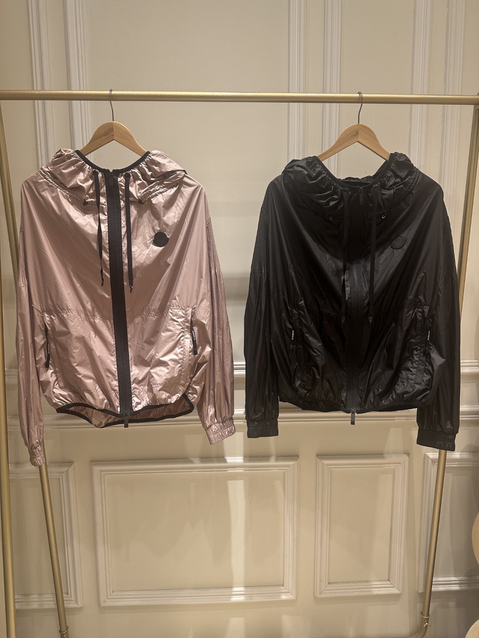 몽클레어 몽클레르 MONCLER 로고 패치 드로스트링 후드 자켓 0 2 4