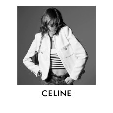 셀린느 CELINE 스트라이프 튜브탑 브라탑 XS S M #터비에빵