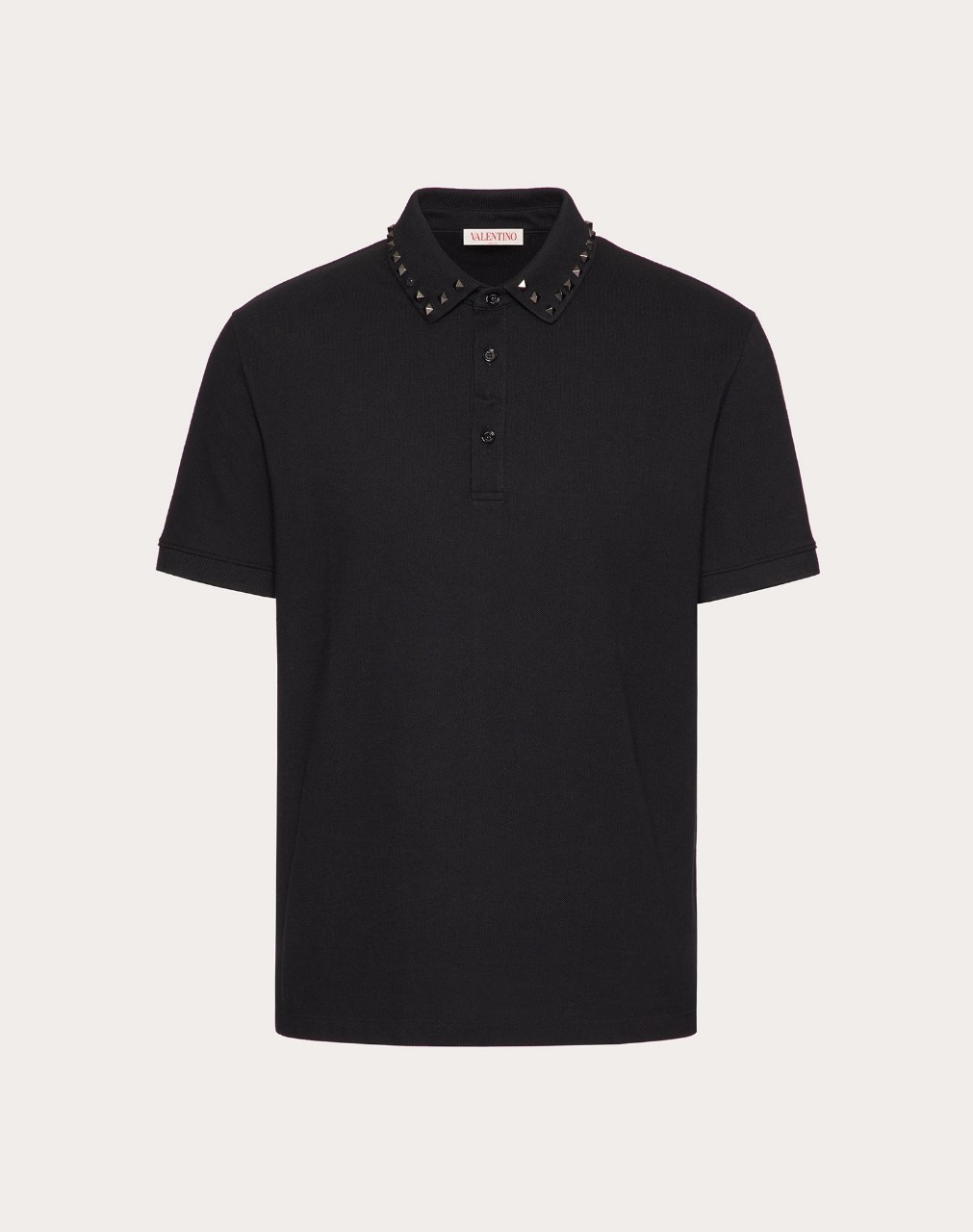 발렌티노 VALENTINO 스터드 디테일 카라 폴로셔츠 S M L XL #터비에빵