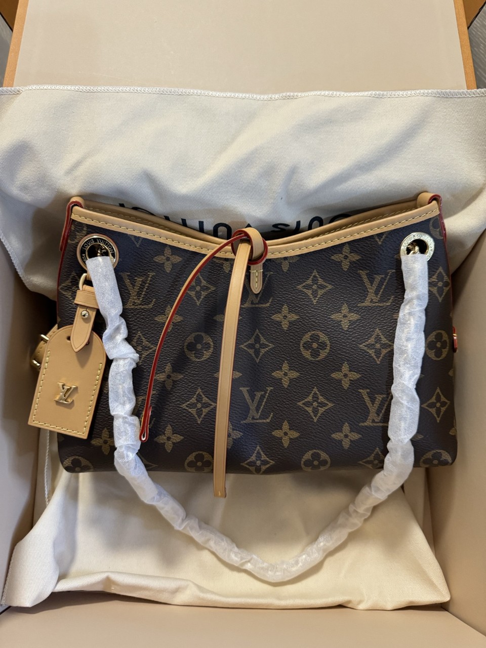 루이비통 25SS 캐리올 BB 체인 숄더 크로스백 M13014 (모노그램) 26x17x10cm #vvip공장
