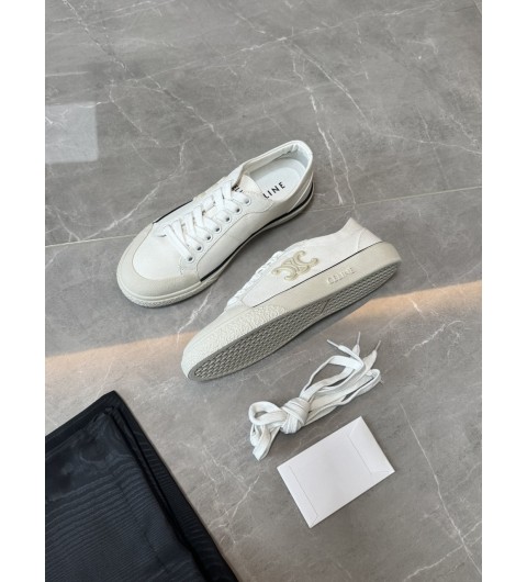 셀린느 363675148C 여성 스니커즈 단화 로우탑 하이탑 운동화 슈즈 CELINE Triomphe canvas sneakers BR 35~40