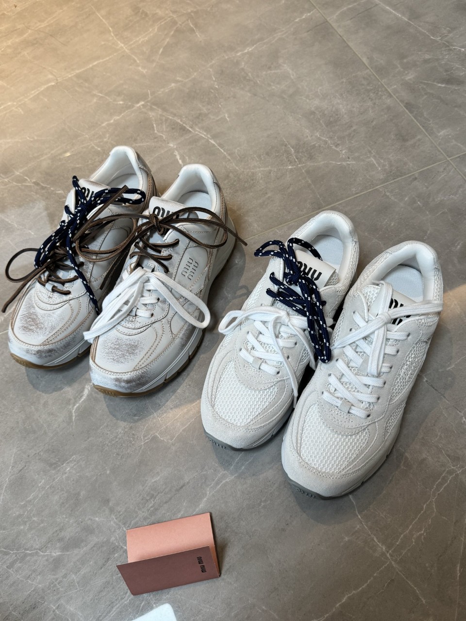 미우미우 MIU MIU 여성 스니커즈 35~40