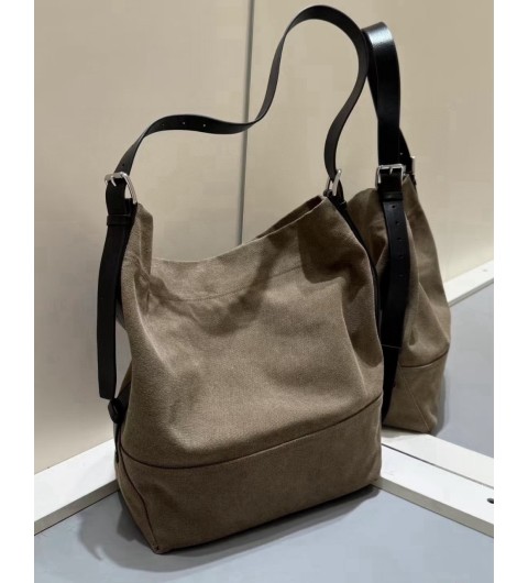 르메르 벨티드 토트백 BG0153 LF1400 Sisal