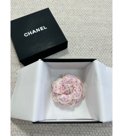 샤넬 CHANEL 까멜리아 진주 브로치 #타지아