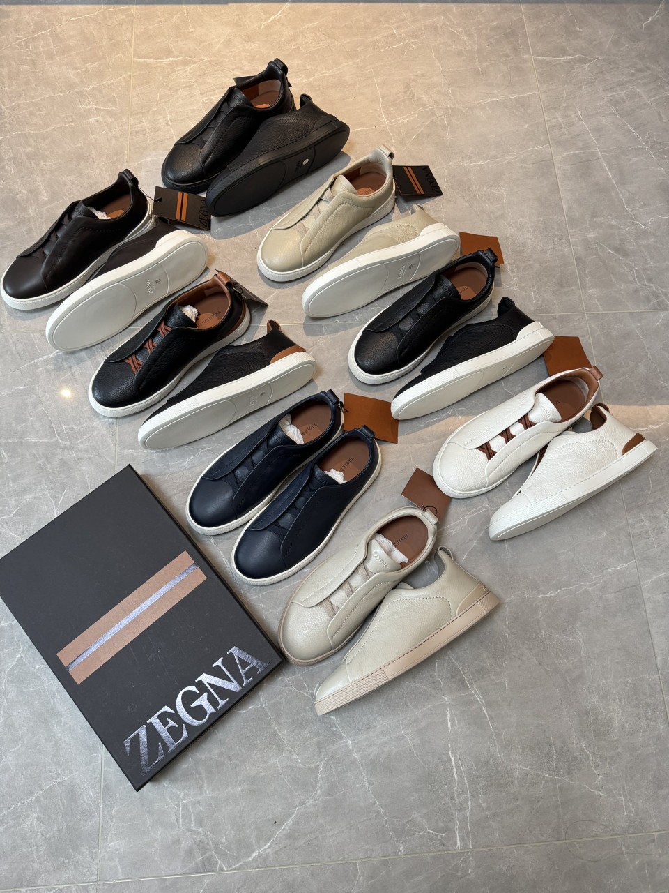 [제냐] FW25 남성 스니커즈 LHCVOS4667ZNAV