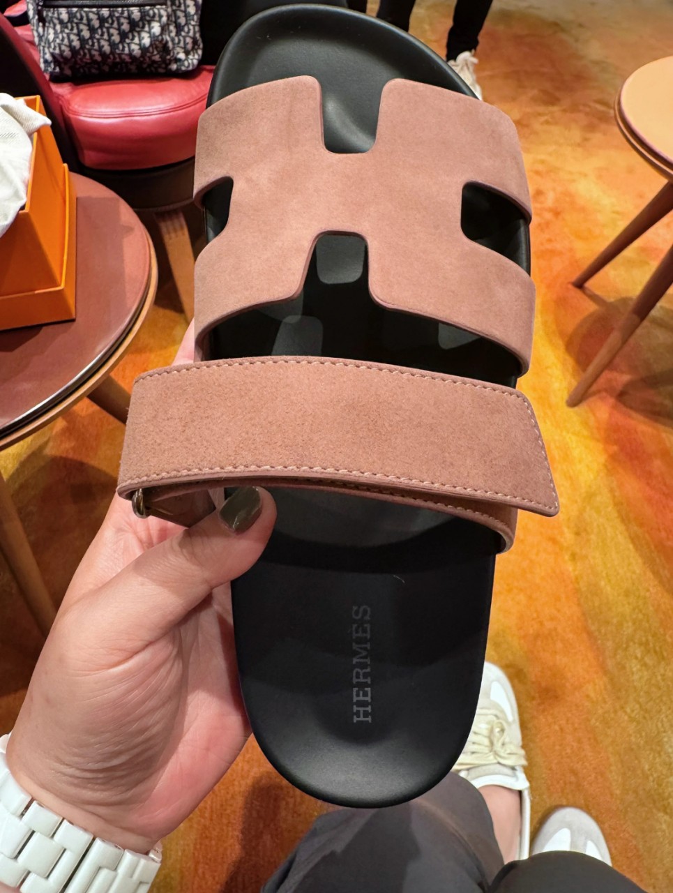 에르메스 HERMES 시프레 샌들 뮬 슬리퍼 35~41