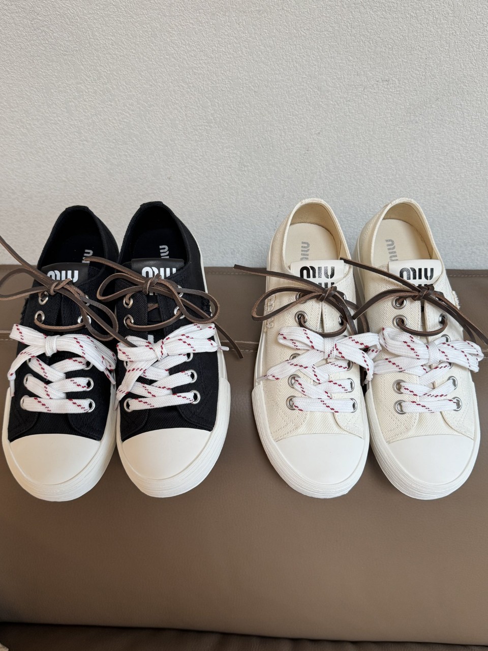 미우미우 워시드 데님 스니커즈 Washed denim sneakers 5E384E CSL F0002 F 005 35~40