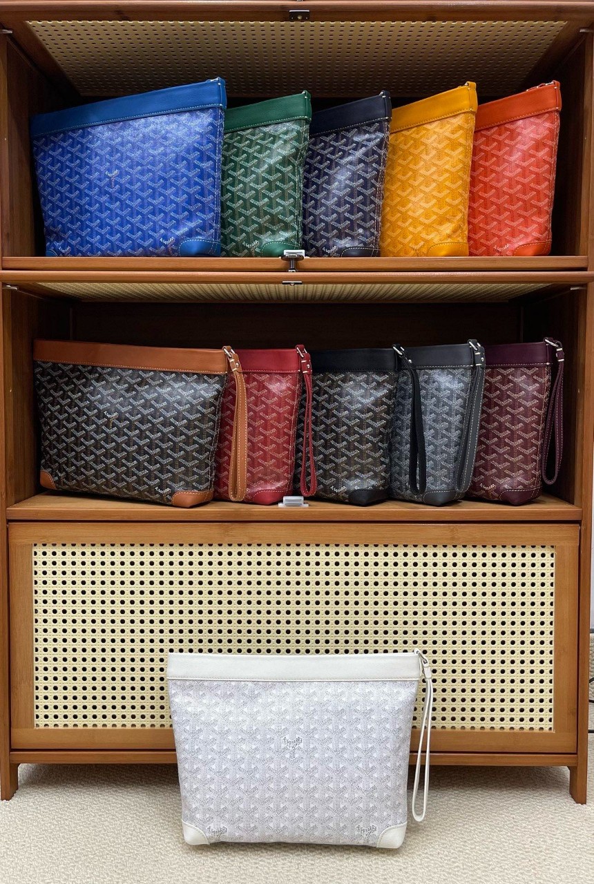 고야드클러치 포쉐트 콘티 파우치백 24x6.5x22cm