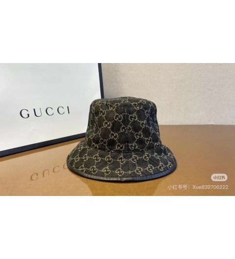 구찌 GG 데님 버킷햇 576371 3HAF8 1060 S M L XL XXL