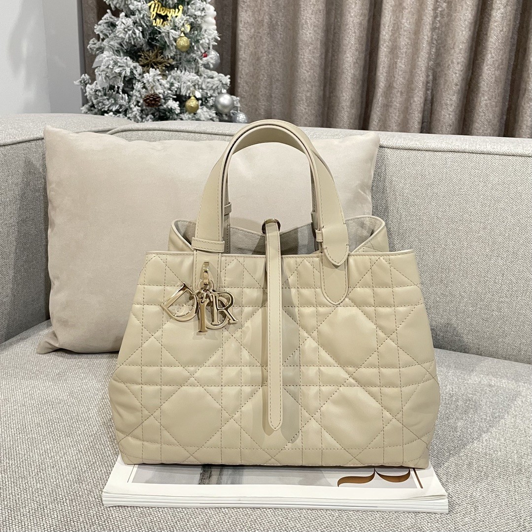 디올 Dior Toujours 뚜주흐 미디엄백 토트백 M2821OSHJ 28.5x21.5x17cm #아더샵