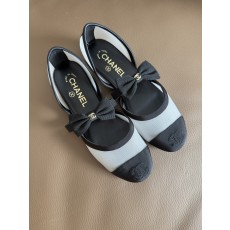 샤넬 25SS 메쉬 리본 메리제인 플랫 슈즈 G46701 35~40