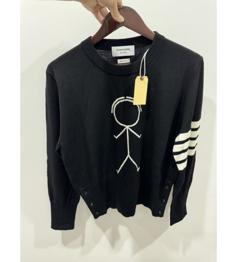 톰브라운 THOM BROWNE 미스터 톰 아이콘 인타르시아 사선완장 니트탑 1 2 3 4 5 #vvip공장