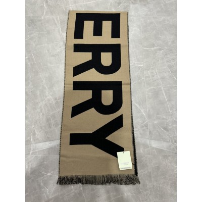 버버리 BURBERRY 자카드 로고 울 스카프 8035525 #vvip공장