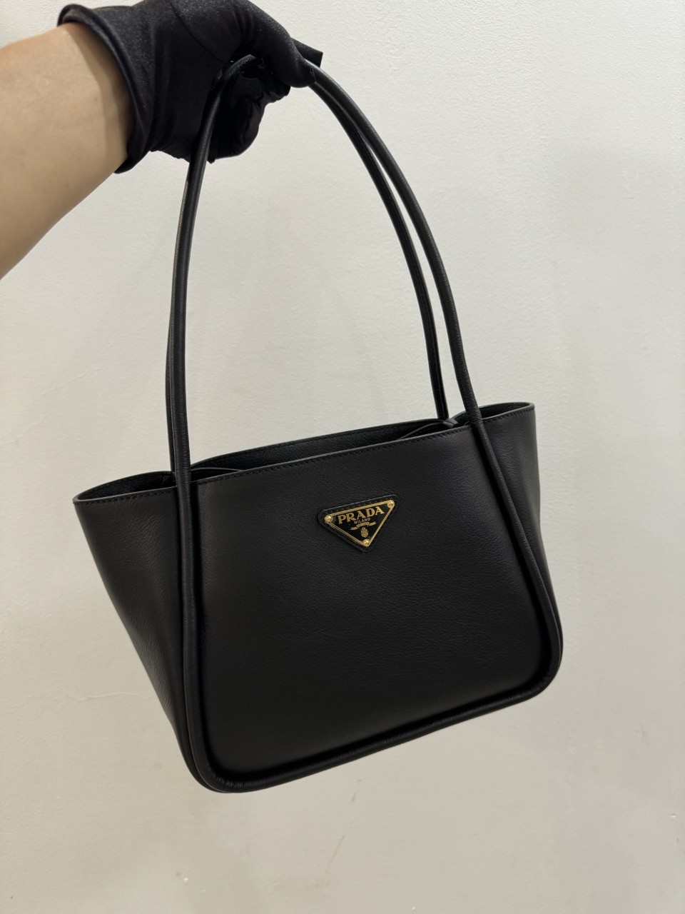 프라다 PRADA 쇼핑 토트 블랙1BG539 가죽 23*13*18cm #vvip공장