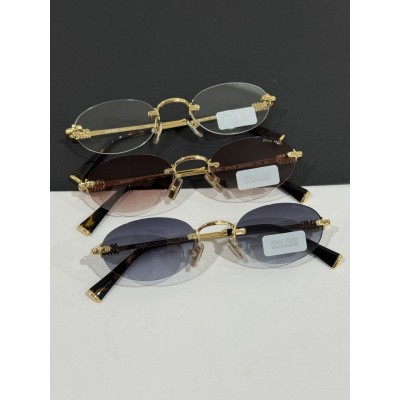 미우미우 25 로고 선글라스 안경 안경테 (0MUA54SMET 5AK08N / SMU A54 5AK-08N) 51-20-140 #vvip공장