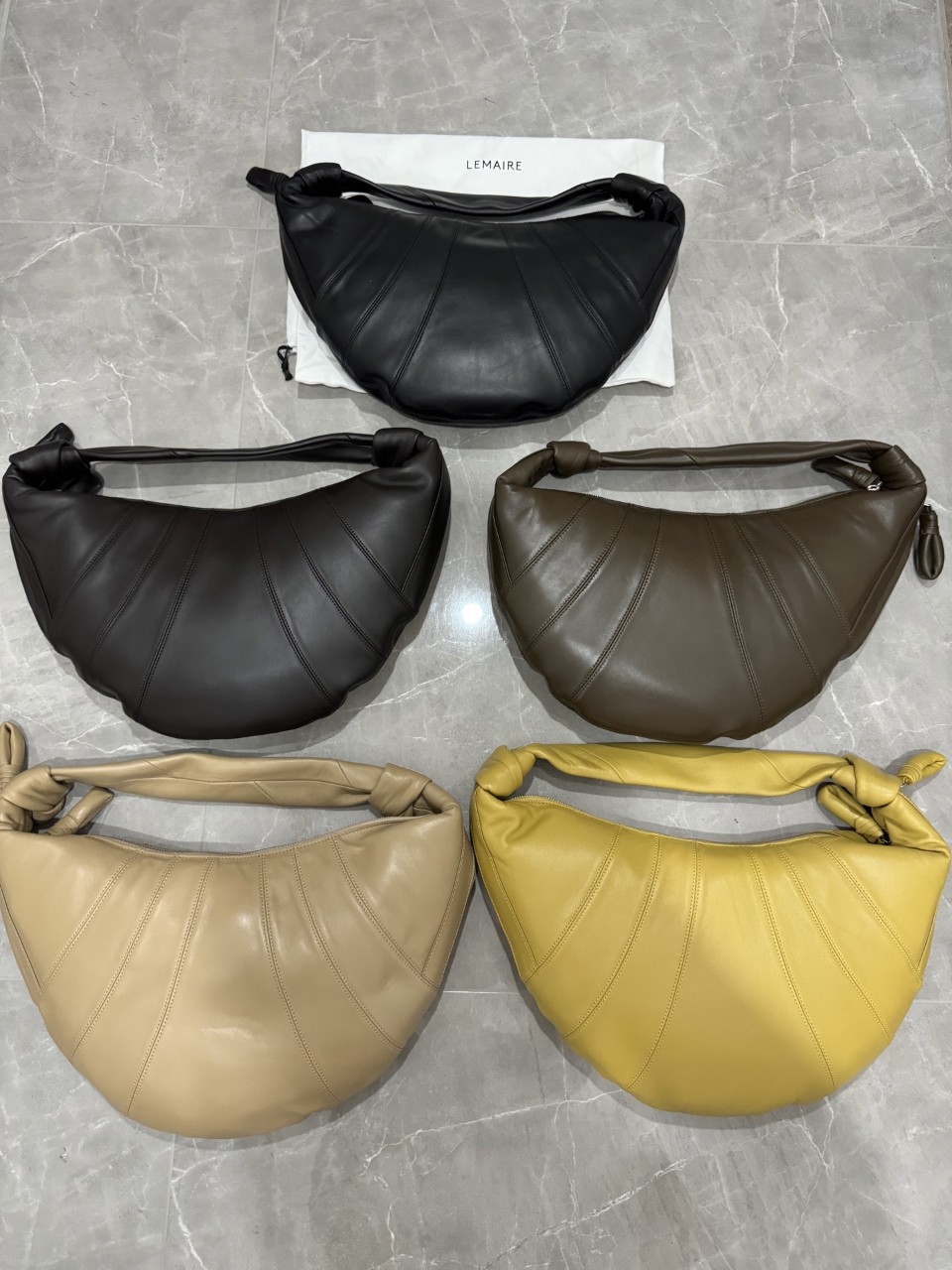 르메르 LEMAIRE 크루아상백 포춘백 라지 #vvip공장