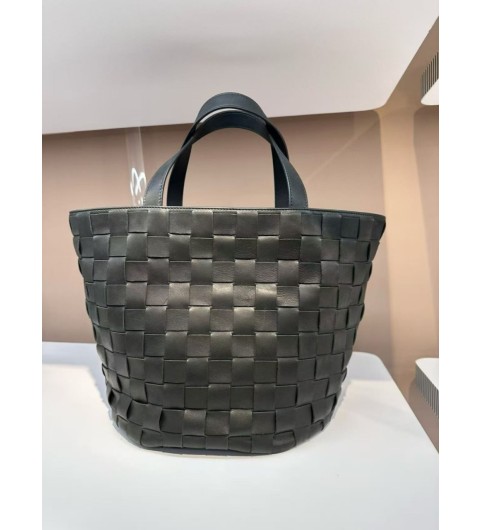 더로우 Sisal 레더 토트 백 P01088316