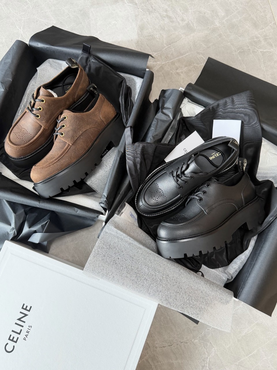 [셀린느] FW25 로퍼 364043892C19DK 35~40 굽 5.5cm