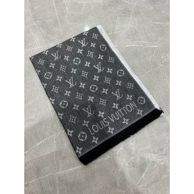 루이 비통 모노그램 클래식 머플러 스카프 울과 실크 혼방 실크 190*70cm 40% + 캐시미어 24% + 비스코스 26% 폴리에스터 10% #vvip공장
